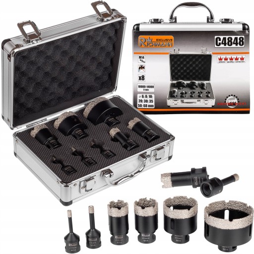 НАБІР ДІЛЬЦЕВИХ ПИЛ RICHMANN LACE ДЛЯ ГОНЧАРНИКИ М14 8 ЕЛЕМЕНТІВ