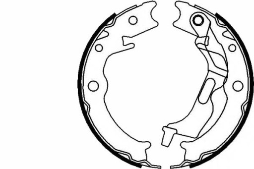 91071000 - ГАЛЬМІВНІ КОЛОДКИ CHEVROLET LACETTI 04-EPICA 06-