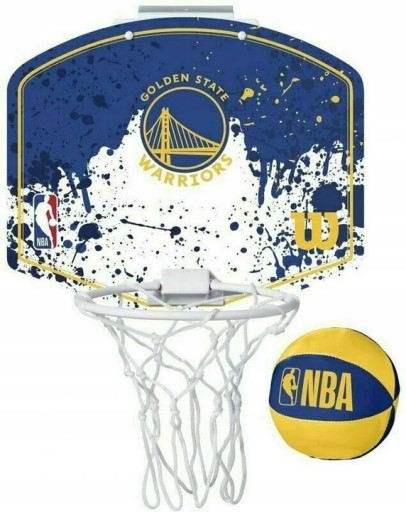 Баскетбольний набір Wilson Golden State Warriors Mini Hoop