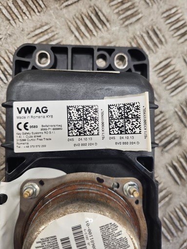 Airbag POWIETRZNA Airbag Droit Passegers AUDI A3 8V 8V0880204D
