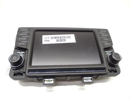 RADIO Navigation NAVI EKRAN Bildschirm, VW POLO 6C 6C0919603