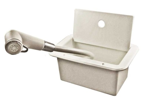 1839 - ВБУДОВАНИЙ ДУШ ЗІ ШЛАНГОМ 3 МБ ДЛЯ ЧОВНА / ЯХТИ