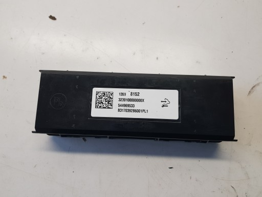 OPEL ASTRA K modul řídící jednotka klími klimatizaci 13598152
