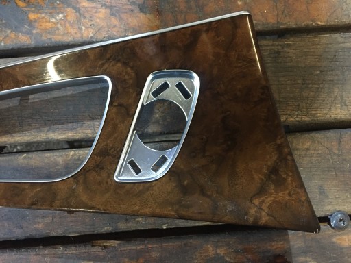 AUDI A6 C7 moulding DEKOR door left rear part wood 4G0867419