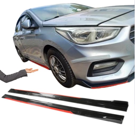 ПОРОГИ УНІВЕРСАЛЬНІ ПАДЕРИ НА РОЗРІЗ 2,2м Чорно-червоні