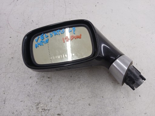 RENAULT VEL SATIS mirror left black, 15 PIN FOTOCHROM SKLADANE
