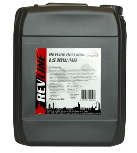 REVLINE HERCULES LS 10W/40 E7/E4 CI-4/CH-4/ 20л
