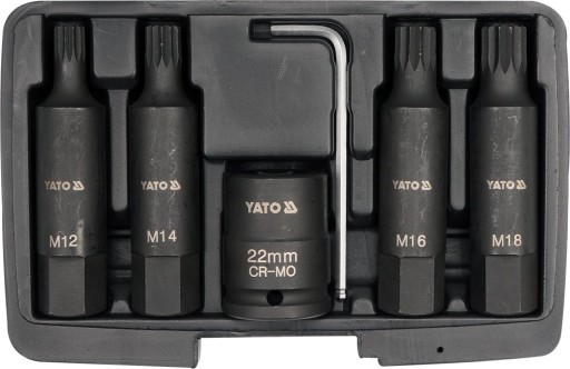 НАБІР УДАРНИХ БІТ TOYA SPLINE 3 / 4CAL