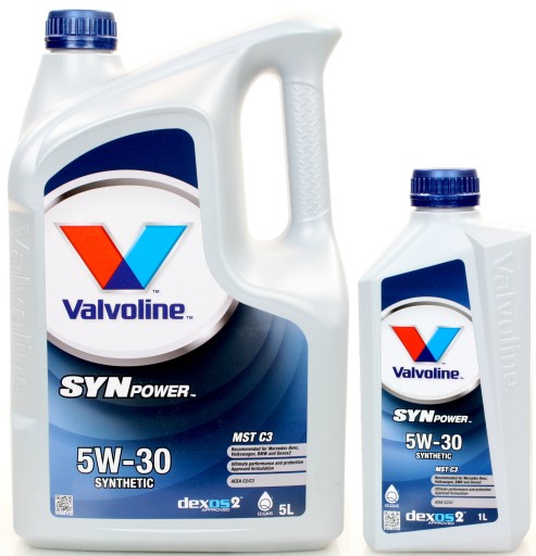 Масло Valvoline SynPower 5W30 MST C3 6л