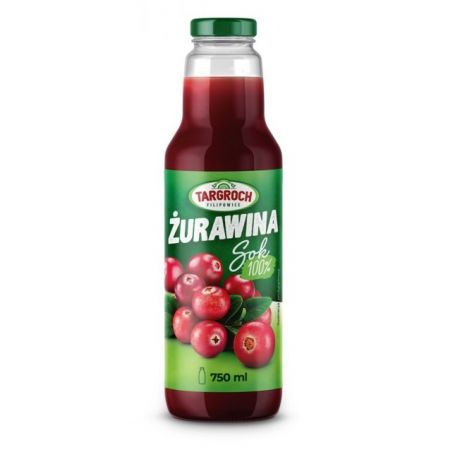 Targroch Sok Z Zurawiny 100 750ml 8501981333 Allegro Pl