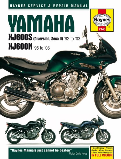YAMAHA XJ600S SECA (92-99) ОПИСАНИЕ РЕМОНТА СТРОИТЕЛЬСТВА