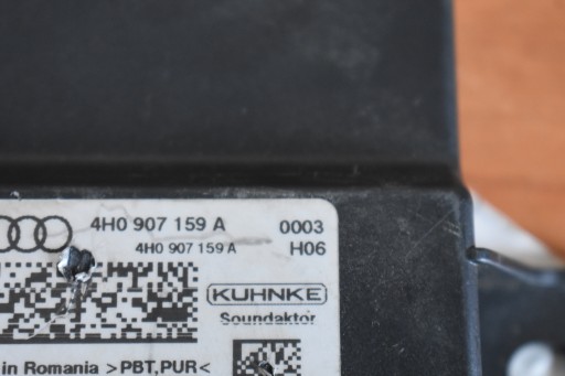 Centralina DZWIEKU AUDI A8 A7 A6 1 9