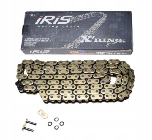 IS17M15222 - ЦЕПЬ ПРИВОДА IRIS 530 X-RING 130L ЗЛОТЫЙ