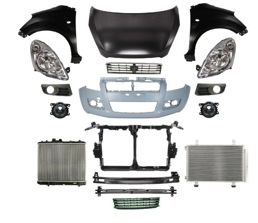 5810051K10000 - SPLASH 08-12 ПЕРЕДНИЙ КАПОТ, БАМПЕР, РЕМНЬ, ФОНАРЬ КРЫЛО