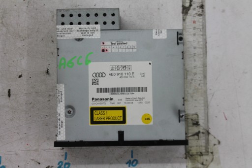 WECHSLER CD CZYTNIK 4E0910110E AUDI A6 C6 04-08