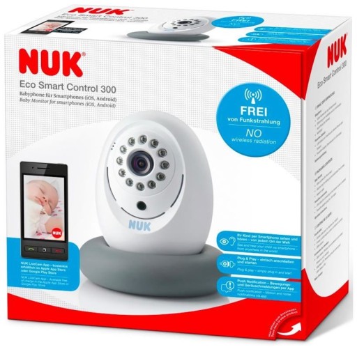 Радіоняня NUK біла