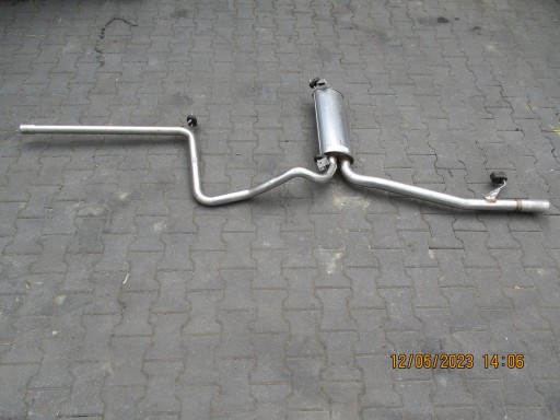 muffler, exhaust GOLF 5G0 1,6TDI 5Q0253411F 5Q0119C
