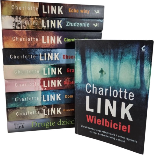 Zdjęcie egzemplarza: Charlotte Link / zestaw 10 książek / Kryminał