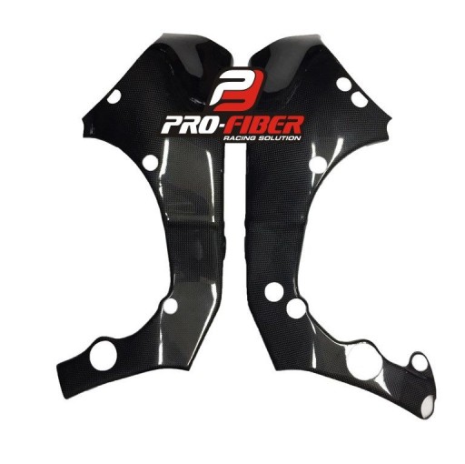 CH-KAZX10K21-004 - KAWASAKI ZX10R 2016-2022-КАРБОНОВЫЕ КРЫШКИ РАМЫ