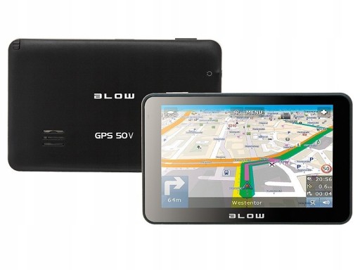BLOW GPS50V GPS навігація + карта ЄС