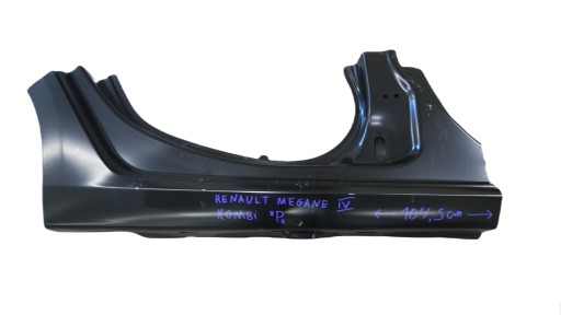 16- 764609241R - RENAULT MEGANE IV 4 УНИВЕРСАЛ ПОРОГ ОБШИВКА ПРАВАЯ