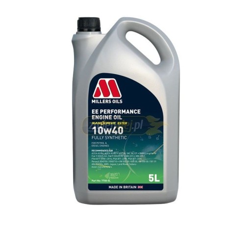 МАСЛО MILLERS EE PERFORMANCE 10W40 5
