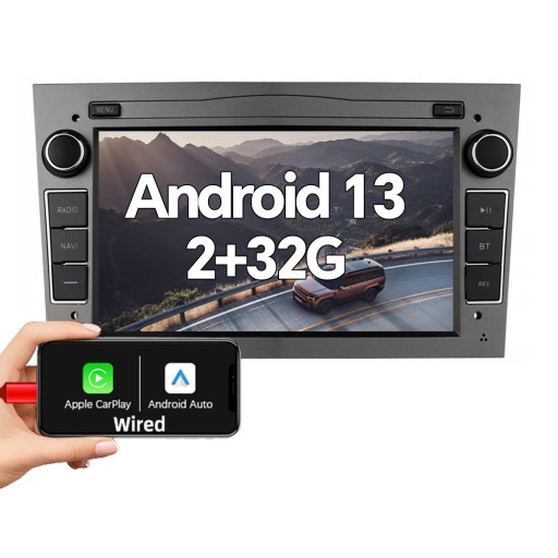 РАДИО ANDROID 13 GPS CARPLAY ДЛЯ OPEL ASTRA H J VECTRA VAUXHALL ANTARA изображение 1