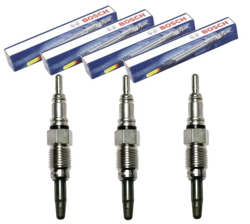 0 250 - Набір свічок розжарювання bosch 0250201036 - 3 шт.