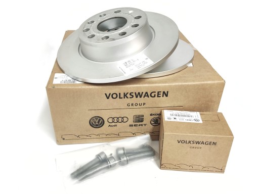 8P0698601E - Диски 5q0615601d + колодки 5k0698451d OE оригінал