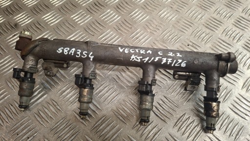 injection ramp OPEL VECTRA C 2.2