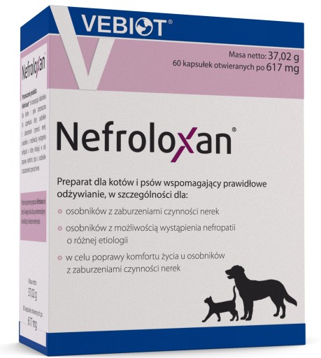 Vebiot Nefroloxan 60 tabliet na obličky