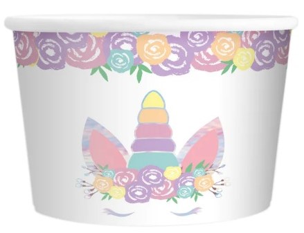 Стаканчики для морозива Єдиноріг 6 шт