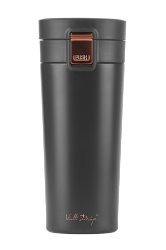 Термокружка Vialli Design Fouri 28036 чорна 400 мл