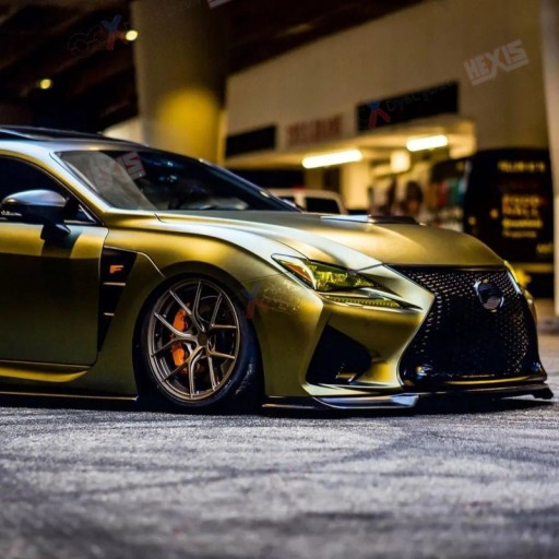 Hexis злотий чорний / золото чорний матовий 152cm