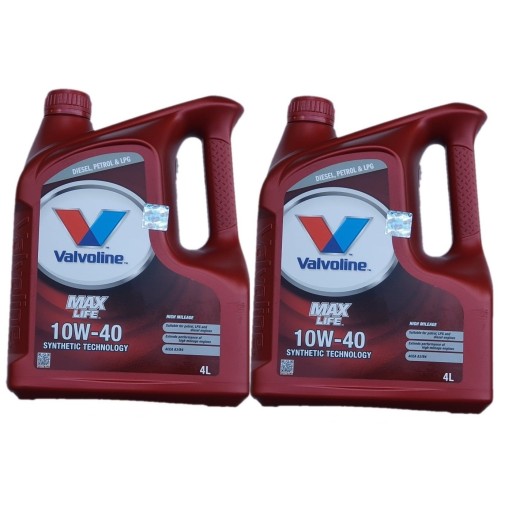 VALVOLINE MAXLIFE 10W40 Моторное масло MAX LIFE 8л.