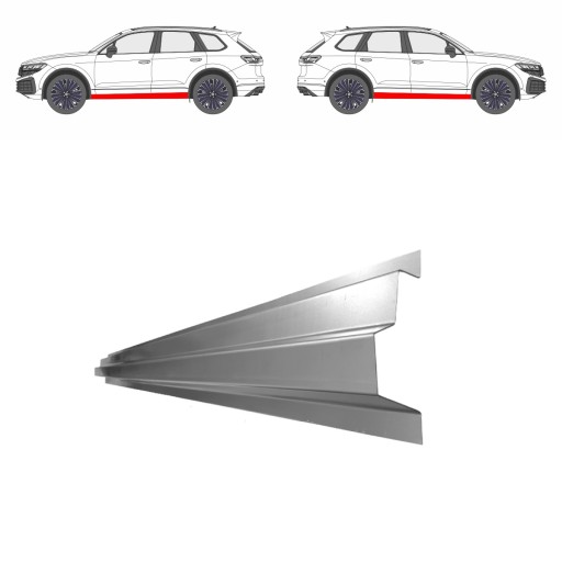 Autobig-14911 - Поріг внутрішній JEEP COMMANDER 05-10 L=R