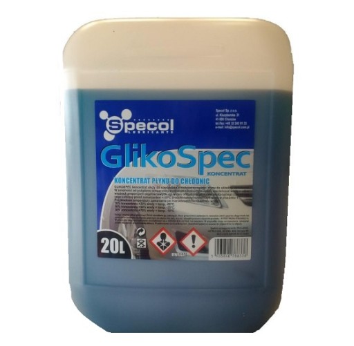 РАДИАТОРНАЯ ЖИДКОСТЬ 20Л BLUE END. ГЛИКОСПЕКТ