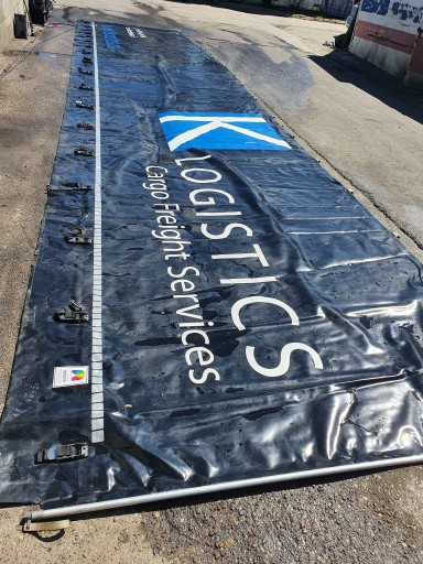 БРЕЗЕНТ ЗАВІСУ СТОРОНА ДЛЯ НАПІВПРИЧЕПА НАПІВПРИЧІП 2016