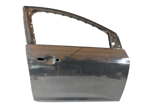 FORD FOCUS MK3 ДВЕРЬ ПЕРЕДНЯЯ ПРАВАЯ