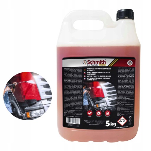 SCHMITH АКТИВНАЯ ПЕНА ДЛЯ ТЯЖЕЛЫХ ЗАГРЯЗНЕНИЙ 5 КГ
