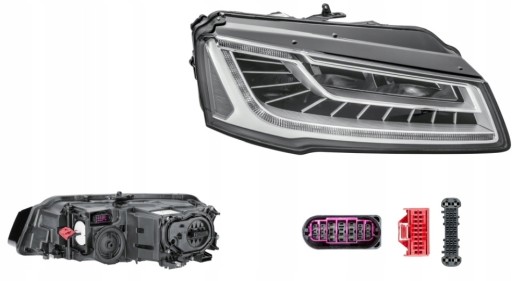 SS13F1101H - ФАРА PR AUDI A8 D4 4F 13-17 LED HELLA
