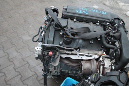 engine complete PEUGEOT CITROEN 60TYS KM PSA 10FKBA 5G06
