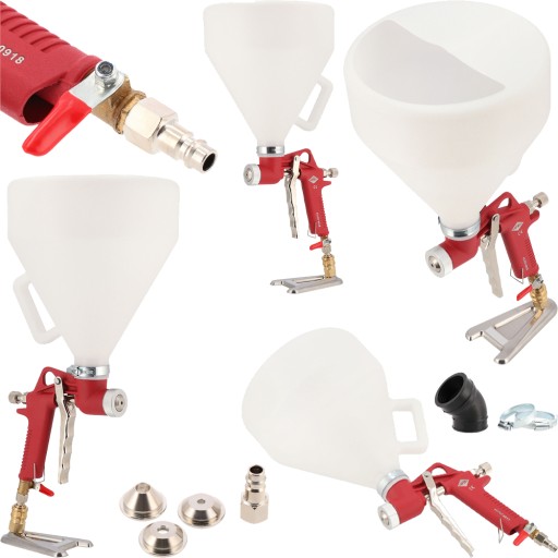 ШТУКАТУРНИЙ ПІСТОЛЕТ AIRPRESS 45260 5L 4,6,8MM 3