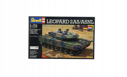 A7701 Model pre lepenú nádrž Leopard 2A5 / A5NL