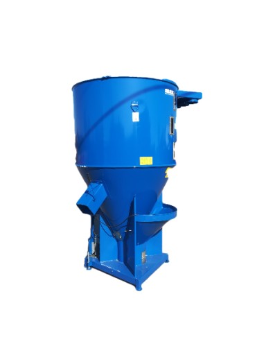 1 - Змішувач для сипучих кормів H - 033/4 2000kg DOZAMECH