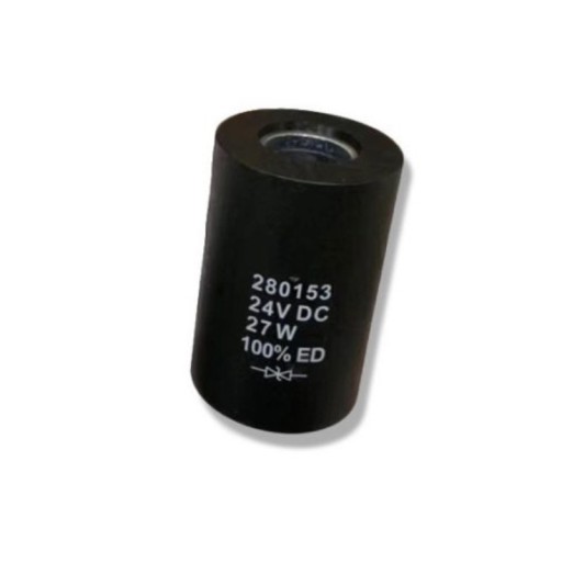 280153 - Котушка ОРИГІНАЛ! BUCHER 24VDC 27W fi16.2 h=53mm з діодом