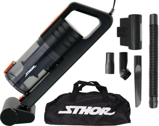 АВТОМОБИЛЬНЫЙ ПЫЛЕСОС БЕЗРЕШЕКОВЫЙ МОЩНЫЙ 5,5 кПа 12 В