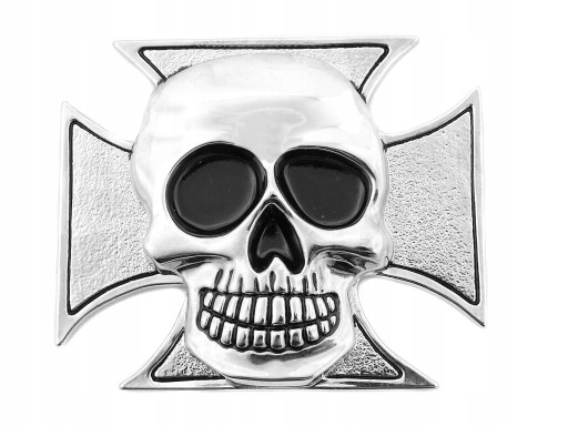 ОРНАМЕНТ ЭМБЛЕМА НАКЛЕЙКА 3D КРЕСТ ЧЕРЕП