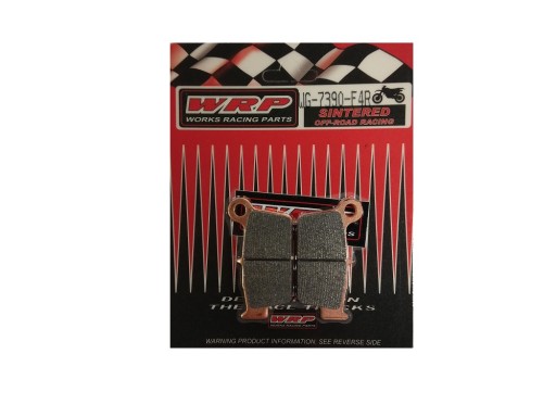 WG-7390-F4R - ЗАДНИЕ КОЛОДКИ RMZ / KXF 04 -..., WR / YZ + F 03 -... FA367