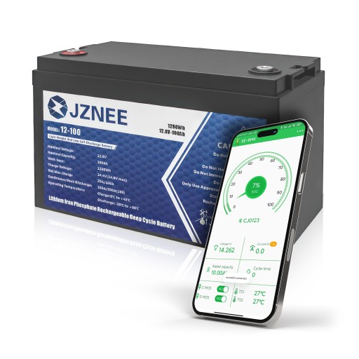 Літієва батарея lifepo4 12v 100ah для кемпера дбж + bluetooth